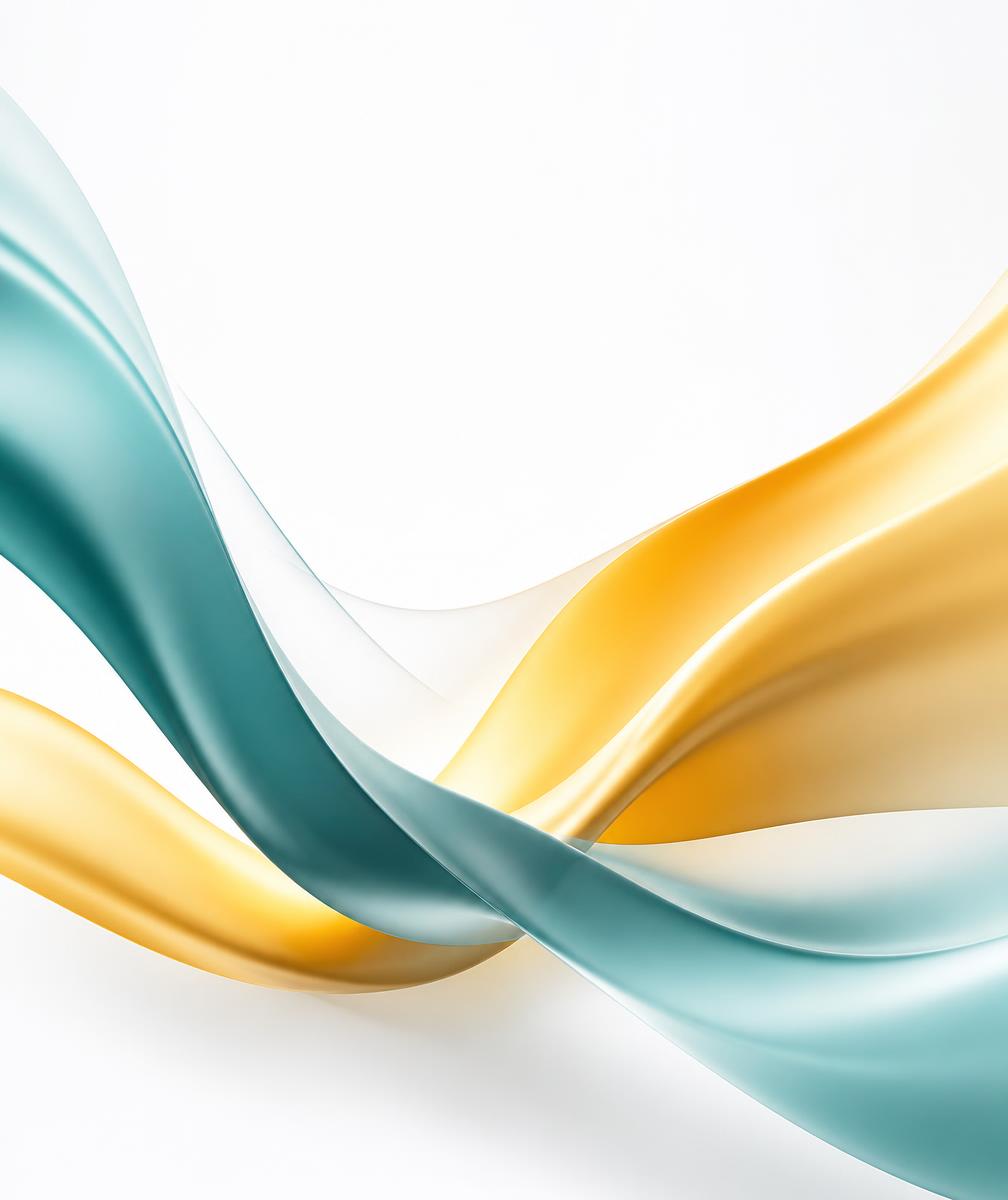 Abstract flowing ribbons from a brand motion sequence